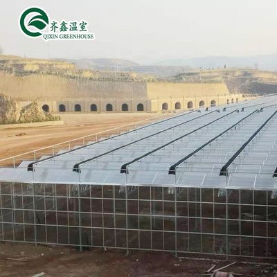 Multi-Span Landbouwgreenhouses Voorgefabriceerde regenbescherming voor de tamatieverbouwing