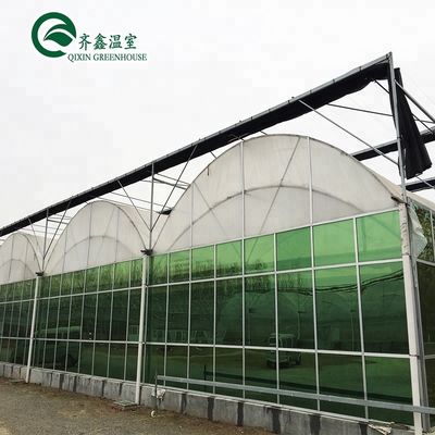 Multi-Span Landbouwgreenhouses Dubbellaag Verticaal Hydroponisch Systeem Upgrade